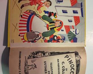 Pinocchio An Abridged Edition by C. Collodi, Illustrated by Esther Friend third image