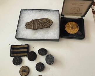 German Narvik Shield and City of London Medallion