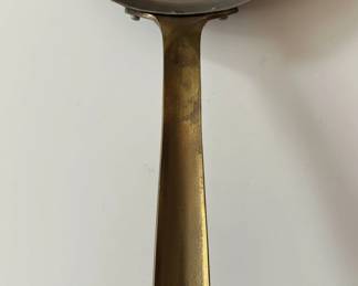 Oval Copper Fish Pan with Brass Handle second image