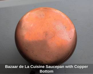 Bazaar de La Cuisine Saucepan with Copper Bottom third image