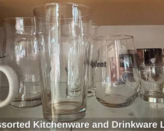 Assorted Kitchenware and Drinkware Lot