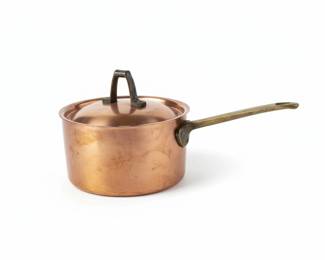 Paul Revere Limited Edition Copper Saucepan with Stainless Steel Interior second image