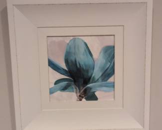 Framed Agave Floral Art Print