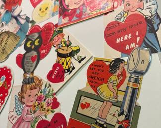 Vintage Valentines Day Cards and Hazels Print Originals Collection fifth image