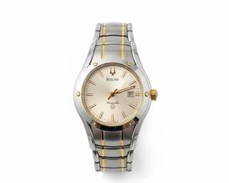 Bulova Americas Cup Stainless Steel and Gold Tone Watch third image