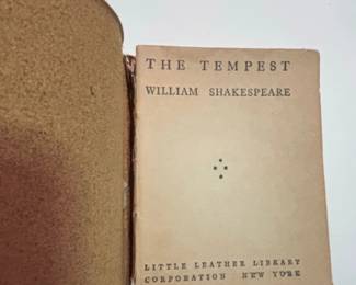 Little Leather Library Shakespeare Collection The Tempest Hamlet Knickerbocker Publisher third image