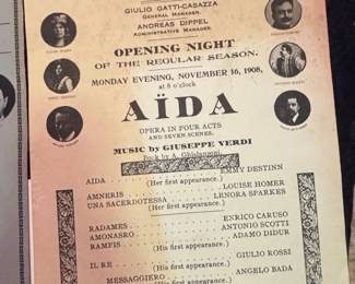 Metropolitan Opera House Playbills Early th Century third image