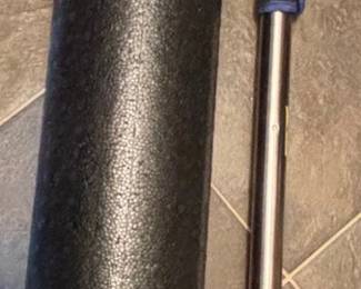 Adjustable Doorway PullUp Bar and Foam Roller Set
