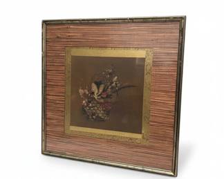 Pair of Tosa Mitsuoki Quails and Flowers Framed Prints fourth image