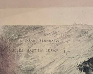 Jules BastienLepage A Sarah Bernhardt and Blanche II Prints third image