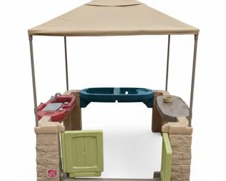 Step All Around Playtime Patio with Canopy