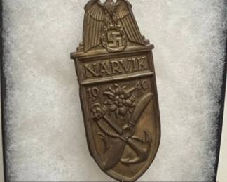 German Narvik Shield and City of London Medallion third image