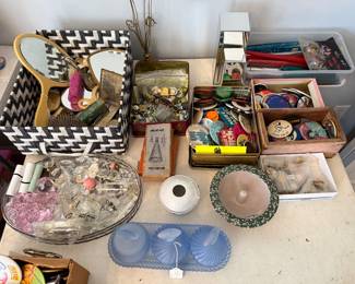 Vanity items, mirrors & more