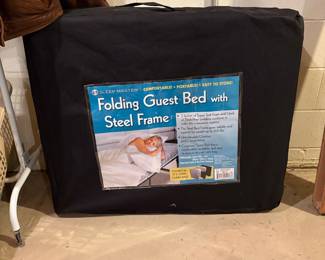 Sleep Master Folding Guest Bed with Steel Frame