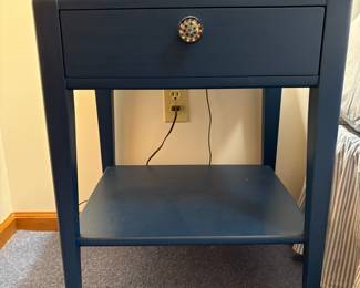 Legacy Classic Summerland Inkwell Blue Open Nightstand