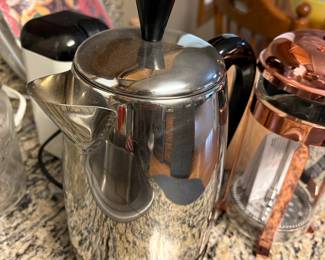 Vintage Farberware Superfast 12-Cup Stainless Steel Percolator