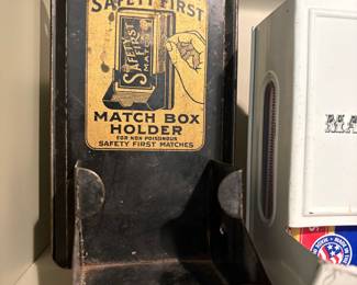 Safety First Matches Box Holder