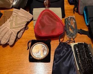 Assorted Handbags, Gloves, and Accessories Lot