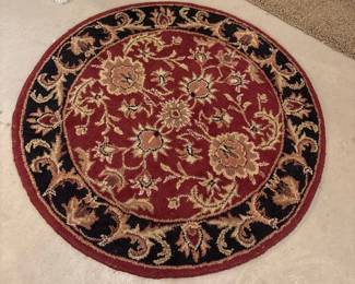 Safavieh Heritage HG628C Red/Black Round Rug