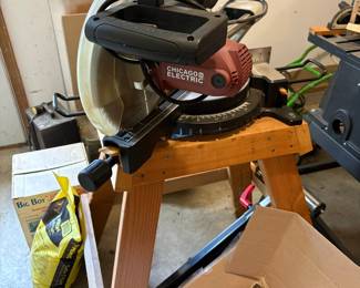 Chicago Electric 10-Inch Sliding Compound Miter Saw