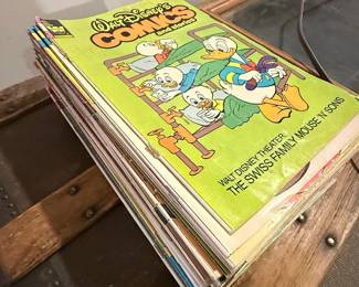 Collection of Vintage Whitman Publishing Disney Comic Books