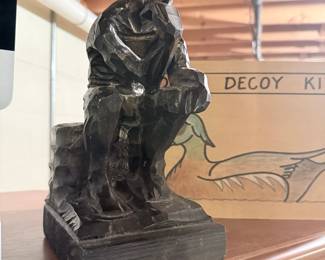 The Thinker Sculpture Replica - Austin Productions 1962