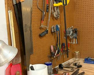 Vintage Hand Saws and Assorted Hand Tools