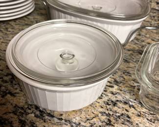 CorningWare French White Casserole Dish Set