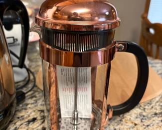 Bodum Chambord French Press, Copper Finish, 8 Cup (34 oz)