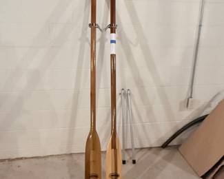 Sio-Pok Rowboat with Caviness Woodworking Feather Brand Oars