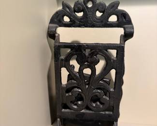 Cast Iron Match Holder