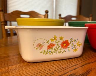 CorningWare "Wildflower" Casserole Dish