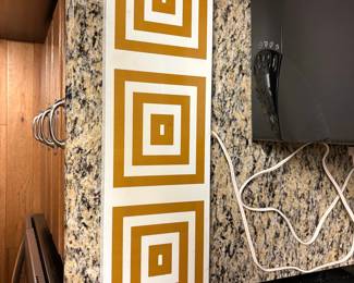 Mid-Century Modern Geometric Panel