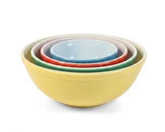Pyrex Mixing Bowl Set - Primary Colors