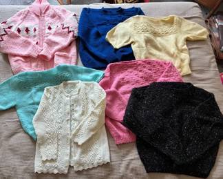 Womens SM Crochet Sweaters