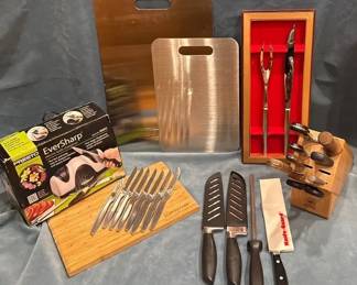Knives Cutting Boards and Knife Sharpeners
