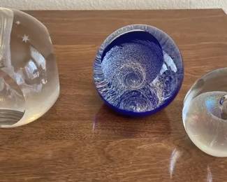 Glass Eye Studio Andromeda Galaxy  Other Paperweights