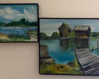 Oil Paintings Signed By Artist