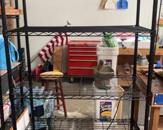 Metal Storage Shelves