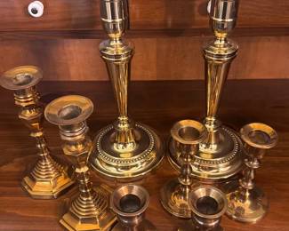 Brass Candle Holders