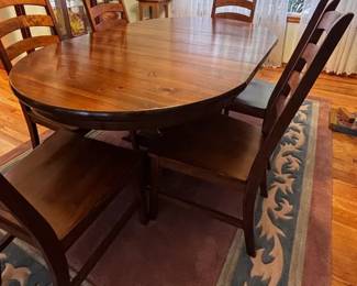 Dining Table And Six Chairs