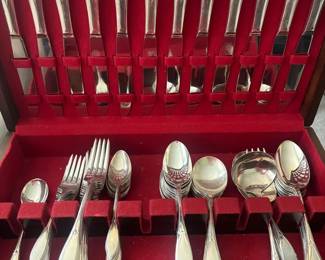 Wm Rogers Mfg Co Lady Of The Land Flatware