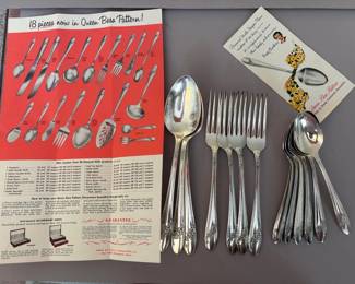 Mixed Silver Plate Flatware