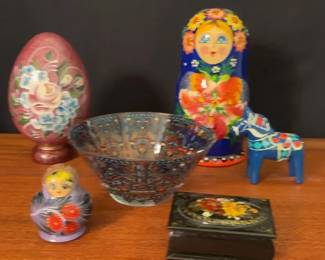 Russian Nesting Dolls And Other International Treasures