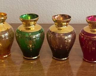 Vecchia Murano Glass Vases