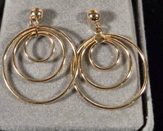 14kt Yellow Gold Earrings