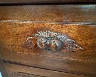 Beautiful Antique walnut dresser  