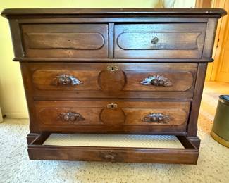 Beautiful Antique walnut dresser  