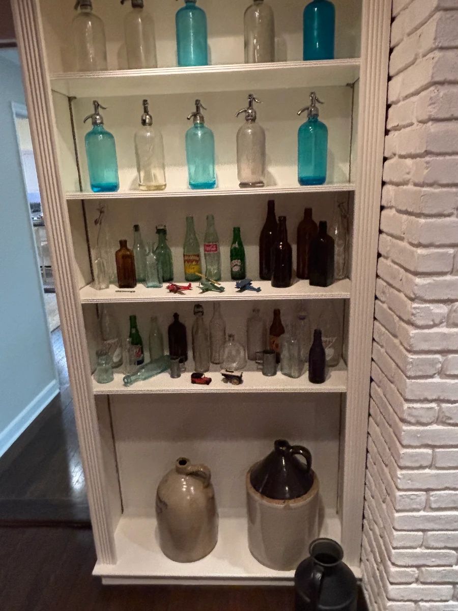 Bottles galore & Soda Fountain bottles