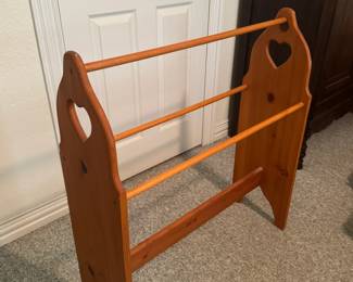 Quilt rack